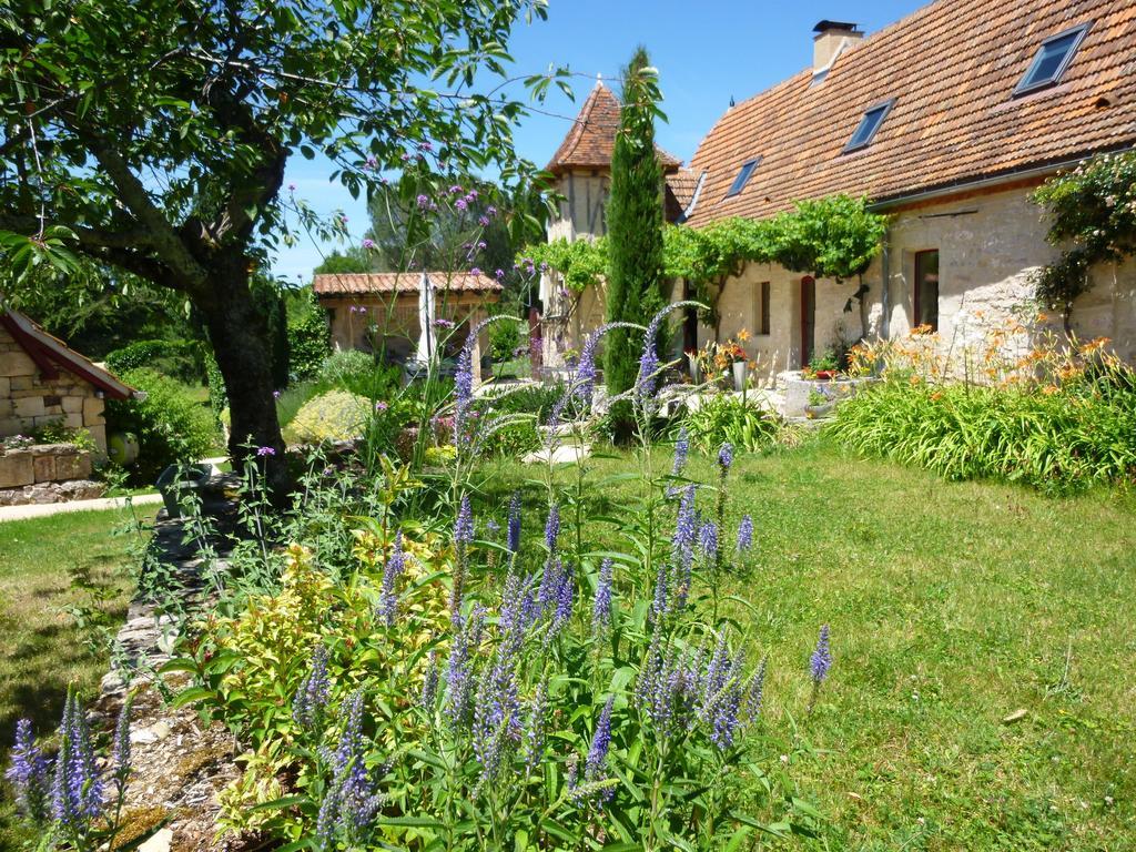 Bed and Breakfast Au Mas De Gamet Théminettes Esterno foto