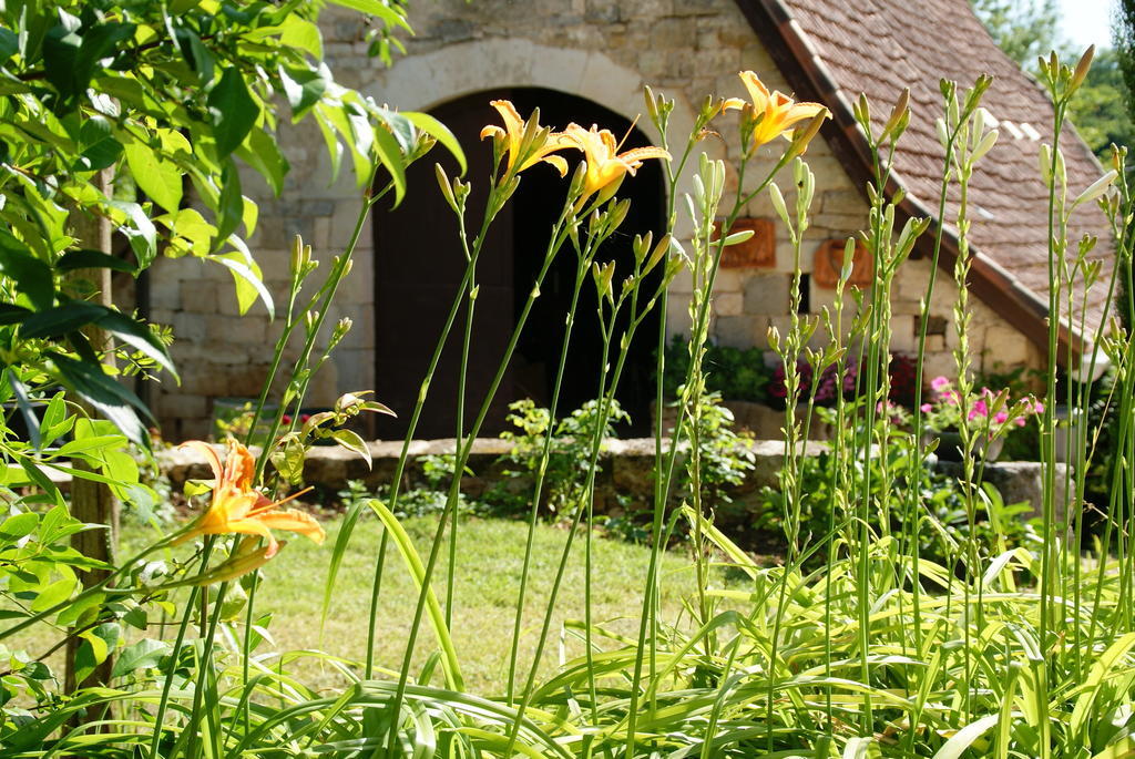 Bed and Breakfast Au Mas De Gamet Théminettes Esterno foto